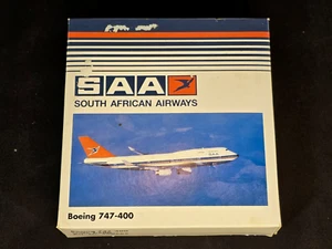 Herpa Wings 500685 Boeing 747-400 South African Airways 1:500 Model - Picture 1 of 4