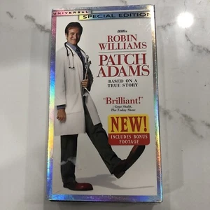 Patch Adams VHS 1999 Extra footage Special Edition New Factory Sealed Rollmark - Picture 1 of 7