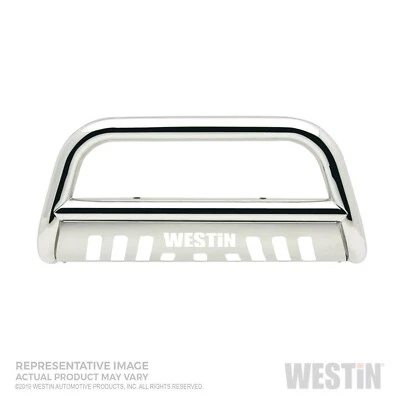 Barra Bull Westin serie E de acero inoxidable pulido para Ram 1500 2019-2024 Foto 1 de 4