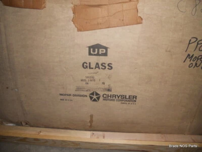 NOS MoPar 1970 Plymouth Fury Gran Coupe RH SIDE DOOR GLASS TINT 3499192 D4478 - Image 1 of 4