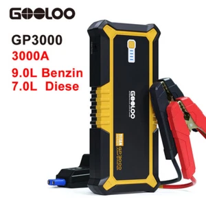 GOOLOO GP3000 Auto Starthilfe Powerbank 4-in-1 3000A Tragbares Starthilfe 12V - Bild 1 von 6