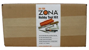 Zona 38-700 12 piece Hobby Tool Kit Brand new/ Sealed USA Made - Picture 1 of 3