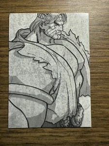 Cardsmiths Street Fighter Alpha Puzzle Card 9 of 9 - Picture 1 of 2