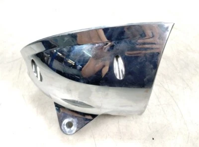 2004 04 Victory Vegas Lower CHROME Headlight Head Light Lamp Bucket Housing Half - Image 1 of 4