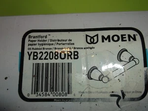 Moen YB2208ORB Double Post Toilet Paper Holder from the Brantford Collection - Picture 1 of 1