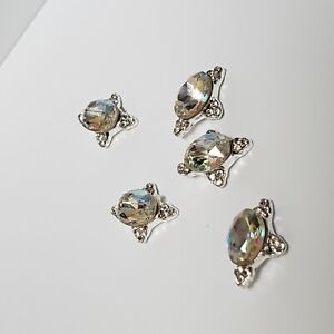 3D Charm Alloy nail Rhinestones art gems decorations 5pcsU choose