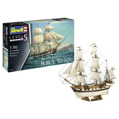 Revell 05458 1:69 Darwin's Historical Discovery Barque H.M.S. Beagle - Bild 1 von 3
