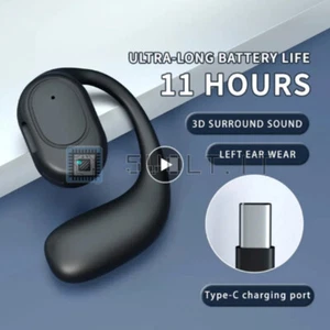 Auricolare Wireless Conduzione Ossea Cancellazione Rumore - Foto 1 di 4