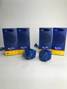 2 pairs! Vintage Hot Wheels Speakers | Patriot Computers EHC333P | - Bild 1 von 11