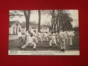 CPA 94 JOINVILLE le PONT - Ecole Normale de Gymnastique et d'Escrime - Assaut - Imagen 1 de 2