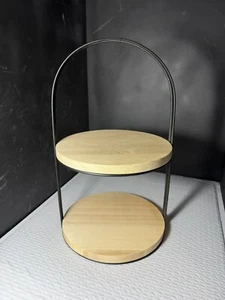 Two Tiered Cupcake Decorative Display Tray (Z81) - Picture 1 of 6