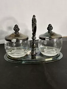 Vintage Art Decor Sheridan Silverplate Jam Plate - Picture 1 of 15