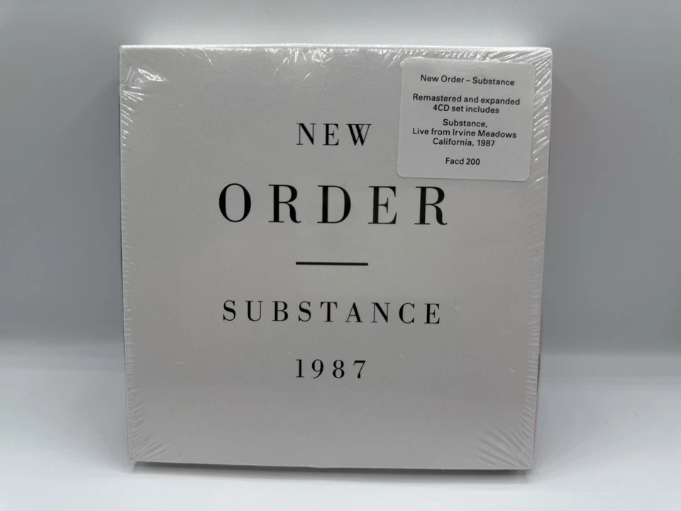New Order - Substance | Digipack - 4 CD‘s - Neu & OVP | Musik | BLITZVERSAND ✅ - Bild 1 von 4