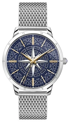 Thomas Sabo | Men's Rebel Spirit Compass | Blue Dial | Mesh WA0350-201-209-42 - Image 1 of 3