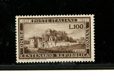Italy #518 (I480) Comp 1949 The Vascello, Rome, M, trace, VF, CV$110.00 - Image 1 of 2