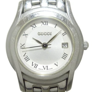 Auth GUCCI - 5500L Silver Women's Wrist Watch - Picture 1 of 7
