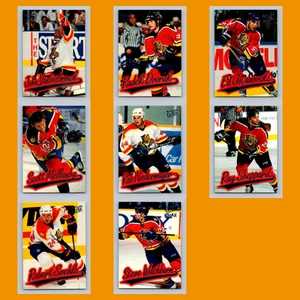 Florida Panthers Lot 8 Hockeykarten Fleer Ultra John Vanbiesbrouck NM Hockey NHL - Bild 1 von 10