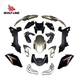 Aerodynamics Fairing Kits Bodywork Injection ABS For Kawasaki Z650 2017-2019 - Picture 1 of 15