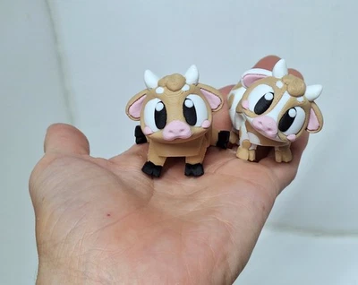 Flexible Articulado Marrón Vaca Lote de 2 Impresos en 3D Fidget Flexi Regalo Sensorial Foto 1 de 4