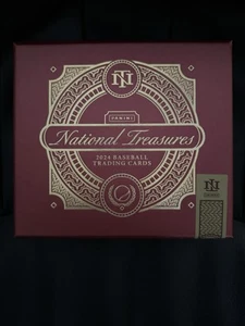 2024 Panini National Treasures Baseball Box vuoto senza carte scatole sigari - Foto 1 di 1