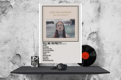 Cage the elephant  Album Cover Poster/Print A3/A4/A5 230gsm Framed - Image 1 of 4