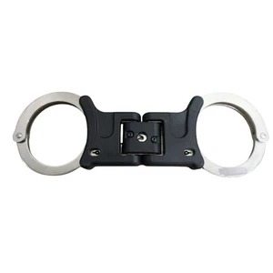 Hiatts Handschellen Speedcuffs Klapphandschellen 1 Schlüssel veraltet Polizeimanschetten - Bild 1 von 4