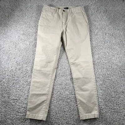 American Eagle Mens Size 29x30 Beige Khaki Flex Stretch Chino Pants Slim Fit NWT - Image 1 of 4