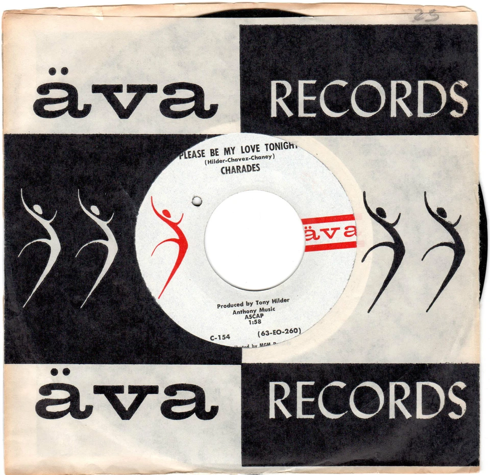 DOO WOP-CHARADES-AVA 154-PLEASE BE MY LOVE TONIGHT/TURN HIM DOWN - Image 1 of 1