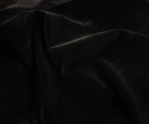 Samt POLSTERUNG Pokertisch Nylon Plüsch SCHWARZ Stoff pro Yard 60" breit BTY - Bild 1 von 1