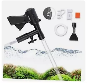 Aquarium Siphon Vacuum Gravel Cleaner with Algae Scraper free shipping