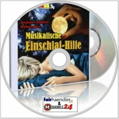 Entspannungsmusik zum Einschlafen Kinder Erwachsene Einschlafmusik Audio CD Neu - Bild 1 von 4
