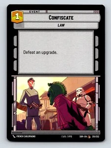 Confiscate Law Event Card Defeat An Upgrade Aspect Cunning 1C - Picture 1 of 10