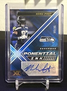 2022 Panini XR - X-Ponential Ink Blue #XPI-NF Noah Fant /25 (AU) - Picture 1 of 3