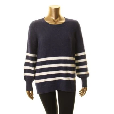 MICHAEL KORS новый женщин в полоску шерсти смесь свитер Топ TEDO - Изображение 1 из 2