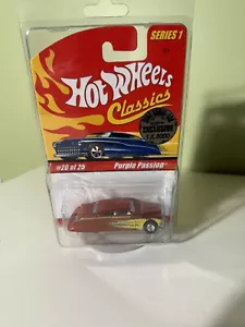 2005 SAN DIEGO COMIC CON HOT WHEEL EXCLUSIVE "PURPLE PASSION" Moc - Picture 1 of 1