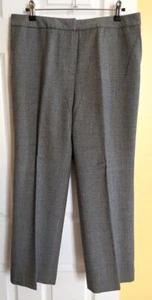 Pantalones de vestir TALBOTS gris medio ligeros forrados de lana elástica (12P) - Imagen 1 de 5