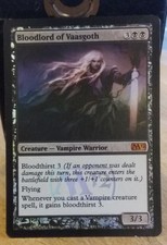 MTG Foil Bloodlord of Vaasgoth/ English/ M12 Mythic Rare/ NM/Magic the Gathering