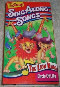 Disney's Sing Along Songs - The Lion King Circle of Life VHS Video  - Picture 1 of 2