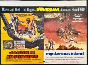 Jason and the Argonauts Mysterious Island ORIGINAL Quad Film Poster Harryhausen - Picture 1 of 5
