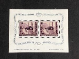  Liechtenstein 1946  HB. nº 4 segells sense dentar MNH val. cat.  MICHEL 55€