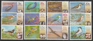 644) BAHAMAS 2001 - BIRDS 2001  SHORT  SET  MNH -POSTFRISCH