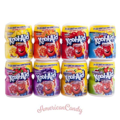1x 538g Kool Aid US Drink Powder Free Selection From 7 Types (18,57 €/ KG)