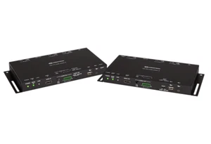 Crestron HD-RX-USB-2000-C Receiver & HD-TX-USB-2000-C Transmitter With Psu Used - Picture 1 of 1
