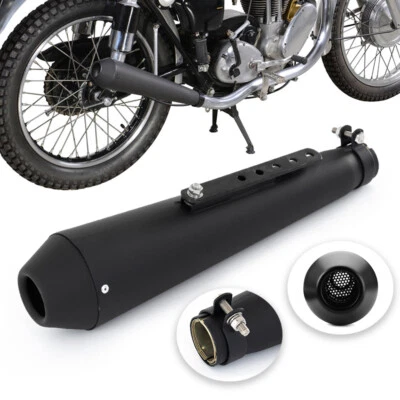 Motorcycle Mufflers Slip-On Fits For Harley Reverse Cone Megaphone'Exhaust Pipes - Image 1 of 4