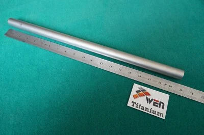 Titanium Grade 9 Tube ( OD 1" x .047" x 20" ) Metal Pipe 1 in Round Tubing - Image 1 of 3