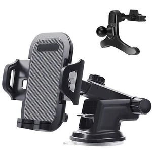 360°Car Phone Holder Universal Mount Mobile Windshield Dashboard/Air Vent desk - Picture 1 of 13