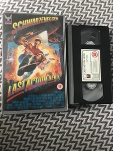 Last Action Hero VHS Tape 1994 2020 vision embossed.nr mint - Picture 1 of 2