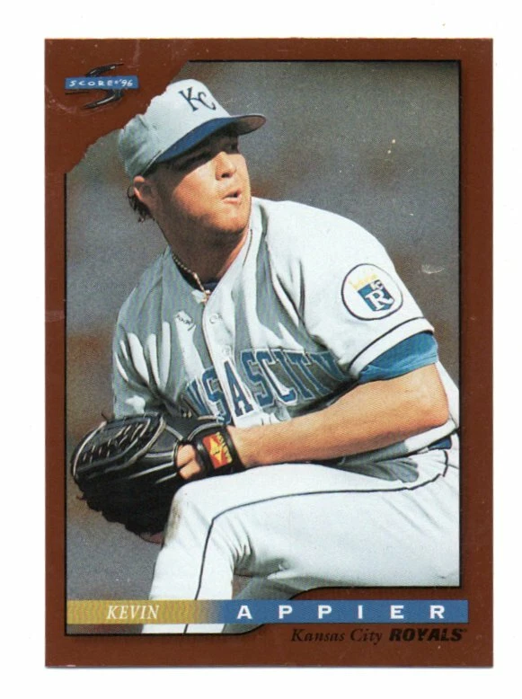 kevin appier kc royals 9 1996 score dugout collection  - Image 1 of 1