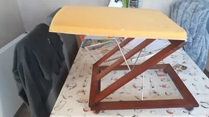 Fußhocker aus Holz verstellbar gebraucht - Bild 1 von 7