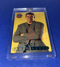 2000  K-1 World GP Peter Aerts Rare Program Insert Card in One Touch Case SSP